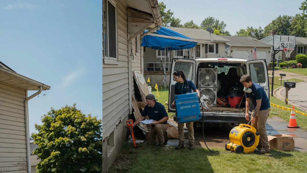 Ceiling Leak Cleanup in Mercer, PA near me
