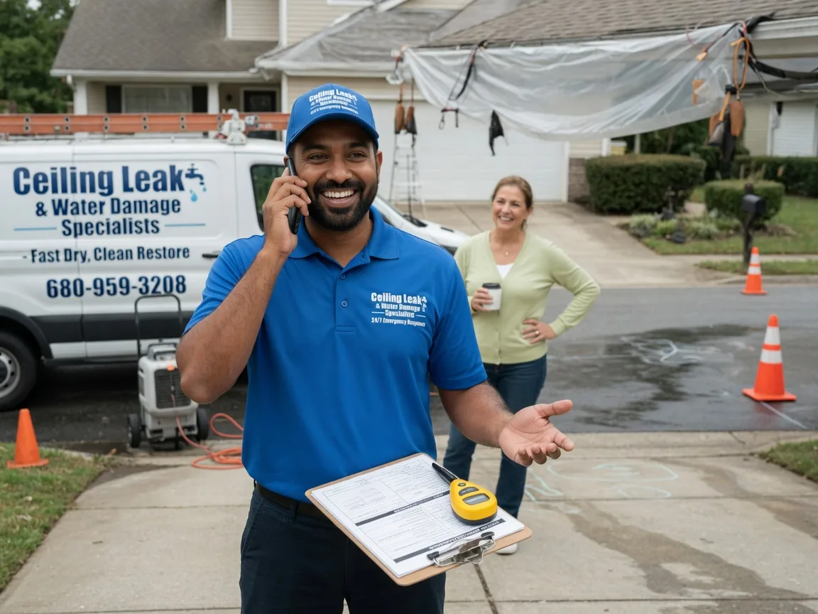 Ceiling Leak Cleanup Mercer, PA FAQs